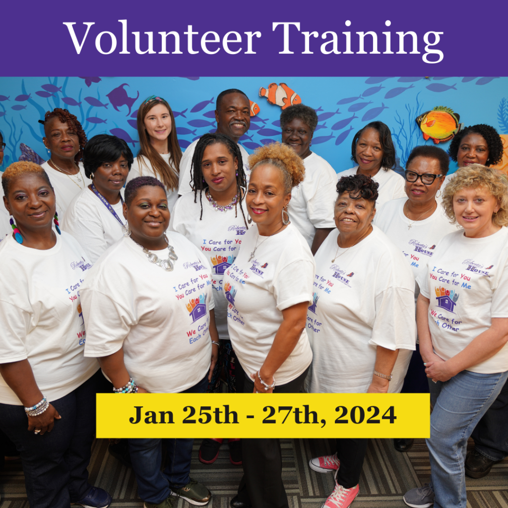 Roberta’s House Volunteer Training January 2024