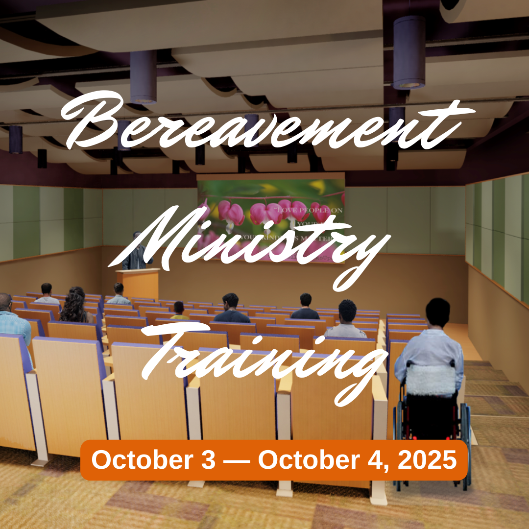 Fall 2025 Bereavement Ministry Training