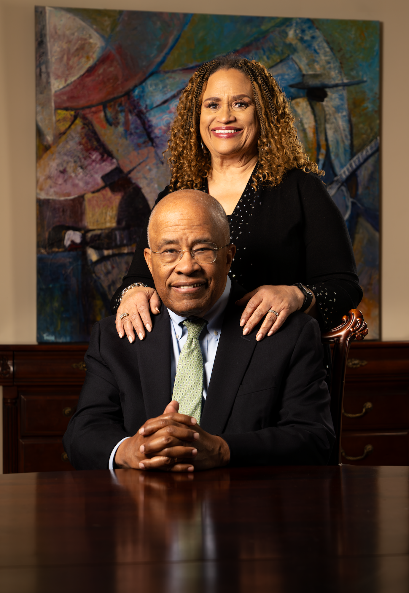 The Honorable Kurt and Dr. Patricia Schmoke